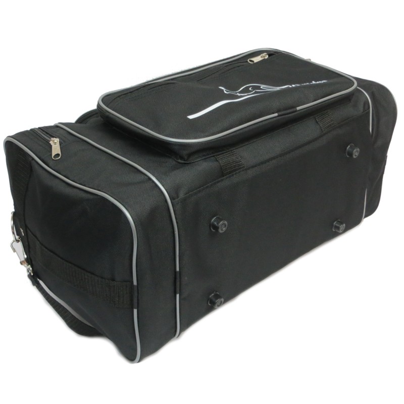 Дорожня сумка Wallaby 2686 22л 21х25х45 см Чорний (564782244)