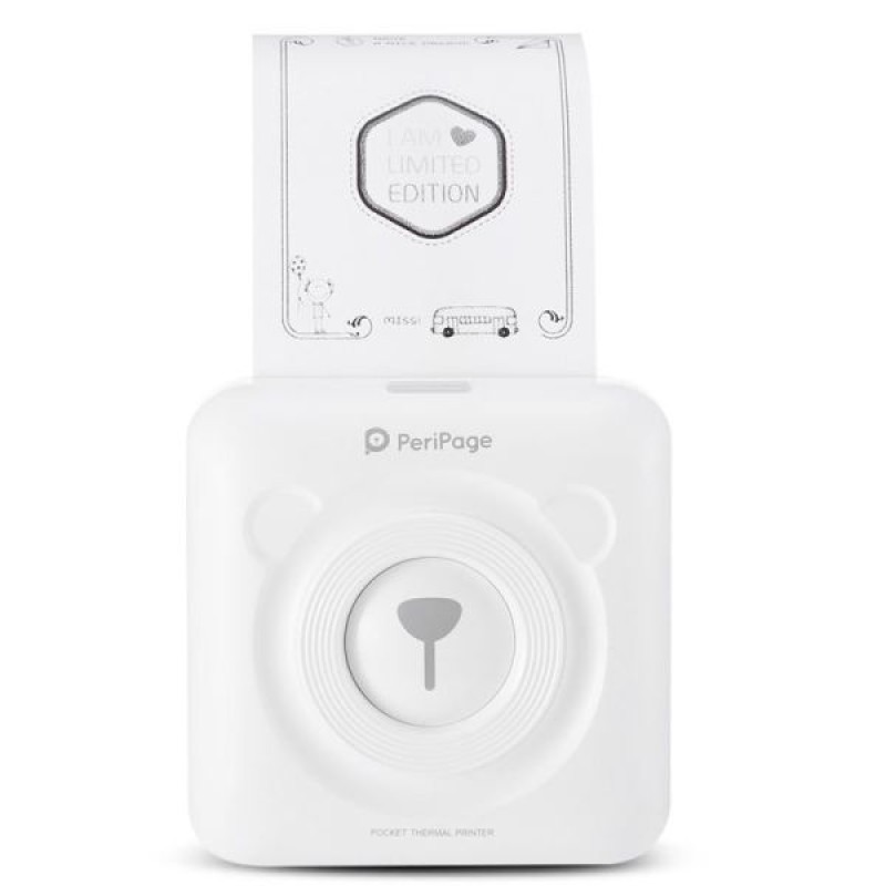 Мобільний принтер для телефону PeriPage A6 Білий (100334)