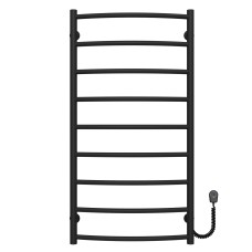 Рушникосушарка електрична Класік П9 500х1000 Deffi Чорний EF16 (C.DK.100.50.9.E.B.R.5)