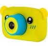 Дитячий цифровий фотоапарат Smart Kids KM-89 Ведмедик Teddy Full HD, 12 МП Жовтий + Карта пам'яті 32 ГБ