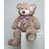 Плюшевий ведмедик Mister Medved з латками Маркус 150 см Капучіно (057)