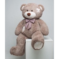 Плюшевий ведмедик Mister Medved з латками Маркус 150 см Капучіно (057) Плюшевий ведмедик Mister Medved з латками Маркус 150 см Капучіно (057)