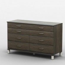 Комод Тиса Мебель АКМ-75 1 Венге 90x45x120 см