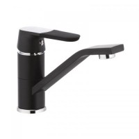 Змішувач для умивальника MIXXUS PREMIUM TIGER 555 (вилив 15 см) чорний (MI0569) Змішувач для умивальника MIXXUS PREMIUM TIGER 555 (вилив 15 см) чорний (MI0569)