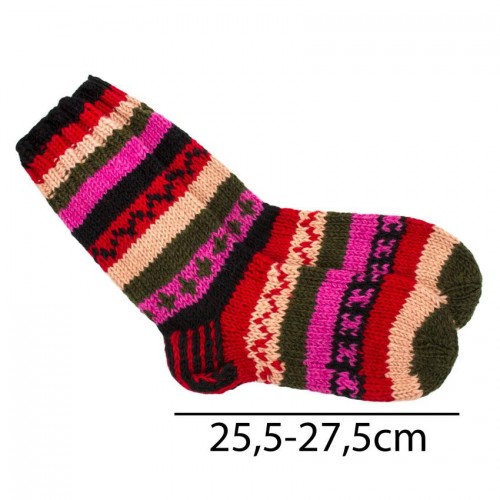 Шкарпетки теплі Тапа Kathmandu вовна яка L Різнокольорові візерунки (27300) в інтернет супермаркеті PbayMarket!