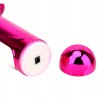 Вібратор рожевого кольору з потрійною стимуляцією та функцією ротації USB We Love в інтернет супермаркеті PbayMarket!