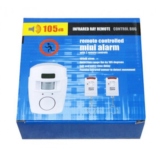 Сигналізація з датчиком руху RIAS 105 White (3sm_534130521)