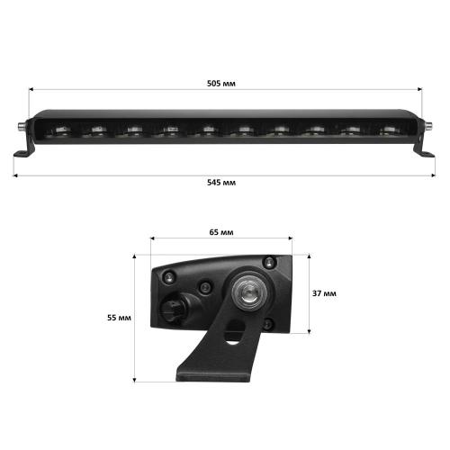 Світлодіодна фара-люстра Starlight 100 watt 10-30V IP68 (SL47-100W)