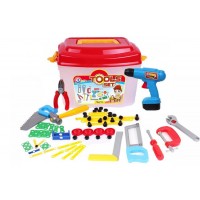 Ігровий набір ТехноК Набір інструментів у валізці 26х19х18 см Різнокольоровий (4395)