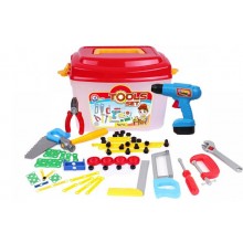 Ігровий набір ТехноК Набір інструментів у валізці 26х19х18 см Різнокольоровий (4395)