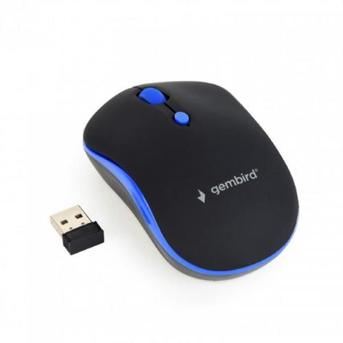 Миша бездротова Gembird MUSW-4B-03-B Black/Blue USB в інтернет супермаркеті PbayMarket!