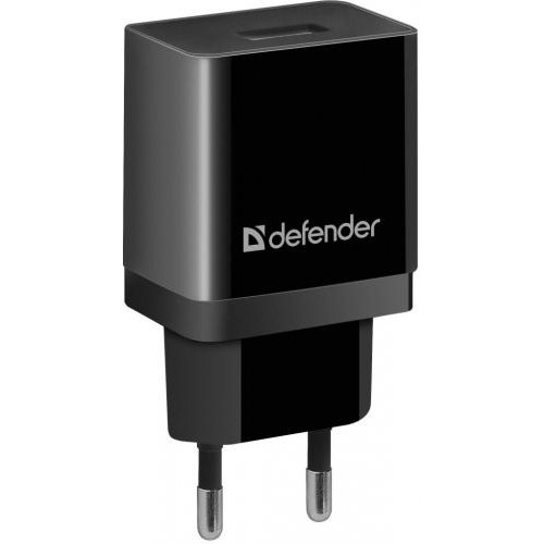 Зарядний пристрій Defender EPA-10 Black, 1xUSB, 5V/2.1A, Package (83572) (6505065) Зарядний пристрій Defender EPA-10 Black, 1xUSB, 5V/2.1A, Package (83572) (6505065)