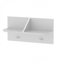 Вішалка настінна Компаніт В 2 Німфея альба (білий) Вішалка настінна Компаніт В 2 Німфея альба (білий)