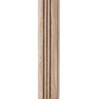 Декоративна стінова рейка Sticker Wall PS 2900x120x12 мм Дуб (SW-00002136)