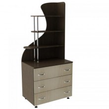 Комод із надбудовою Тиса Мебель К-83р Венге Дуб молочний 183x47x80 см