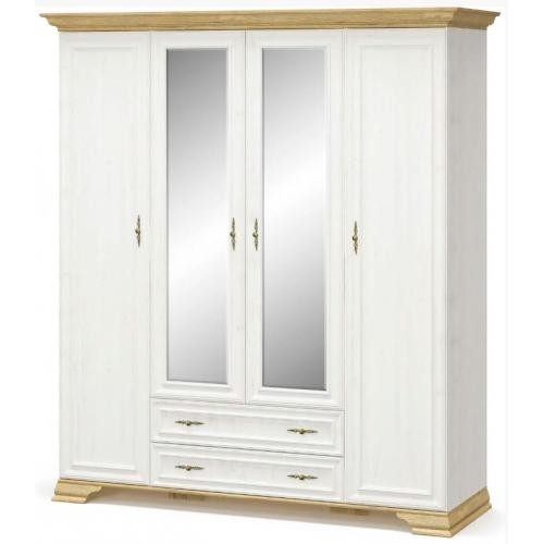 Шафа 4Д Ірис Андерсон пайн + Дуб золотий Меблі Сервіс Шафа 4Д Ірис Андерсон пайн + Дуб золотий Меблі Сервіс