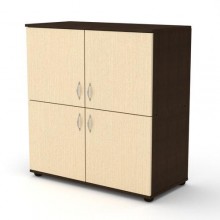 Комод для речей Компанит Венге комбі 4Д