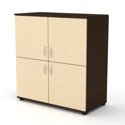 Комод для речей Компанит Венге комбі 4Д Комод для речей Компанит Венге комбі 4Д