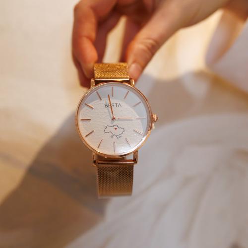 Наручний годинник жіночий BESTA Love UA Rosegold Золотий (3143) Наручний годинник жіночий BESTA Love UA Rosegold Золотий (3143)