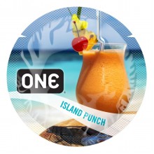 Презерватив ONE FlavorWaves 1 шт зі смаком Island Punch