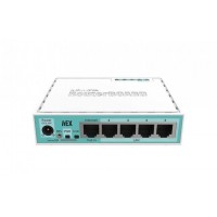 Маршрутизатор MikroTik RouterBOARD RB750GR3 hEX (880MHz/256Mb, 5х1000Мбіт, PoE in)