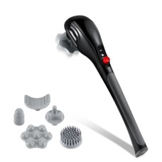 Масажер ручний для тіла No Brand B-6 5 насадок Чорний (1797877216)