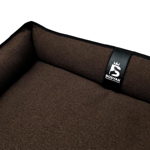 Лежак ліжко для собак та котів EGO Bosyak Рогожка M 75x65 Коричневий Лежак ліжко для собак та котів EGO Bosyak Рогожка M 75x65 Коричневий