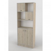 Шафа-Пенал Тиса Мебель ШС-816 Дуб сонома 205x35x80 см