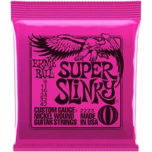 Струни для електрогітари Ernie Ball 2223 Super Slinky Nickel Wound 9/42
