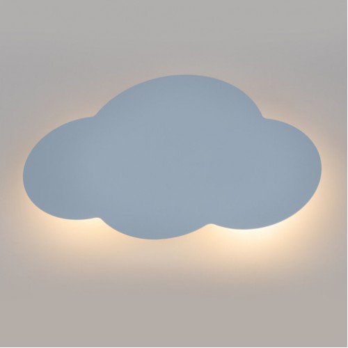 Настінний світильник TK Lighting Cloud 38x4.5 см Блакитний (TK4966)