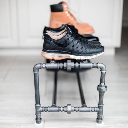 Взуття із труб GoodsMetall в стилі Лофт 1100х340х330 ПТ11 Взуття із труб GoodsMetall в стилі Лофт 1100х340х330 ПТ11