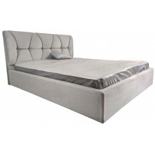 Ліжко BNB Galant Premium 90 х 190 см Allure З додатковою металевою цільнозварною рамою Сірий