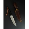 Ніж туристичний Gorillas BBQ 4615 21 см Чорний (KN1035)