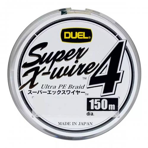 Шнур YO-ZURI Duel Super X-Wire 4 150 м 0.17 мм 8.0 кг Silver #1.0 (1111560 / H3581-S) в інтернет супермаркеті PbayMarket!