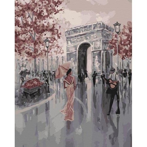 Картина за номерами Art Craft Дами на площі Етуаль 40х50 см 11224-AC Картина за номерами Art Craft Дами на площі Етуаль 40х50 см 11224-AC