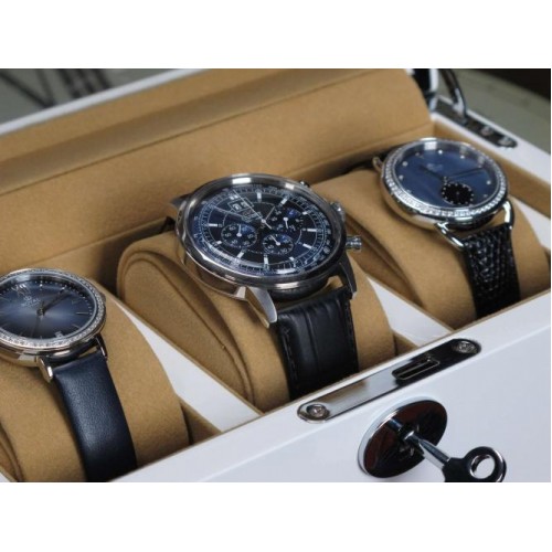 Скринька для зберігання годинників Salvadore WB/3085/3.WHK Білий Скринька для зберігання годинників Salvadore WB/3085/3.WHK Білий