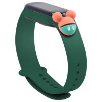 Ремінець Cartoon Strap для Xiaomi Mi Band 5/6 Green Mickey Ремінець Cartoon Strap для Xiaomi Mi Band 5/6 Green Mickey