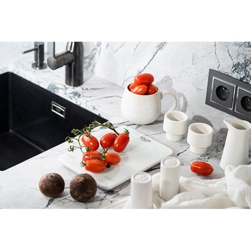 Ваги кухонні до 10 кг Adler AD 3177w White