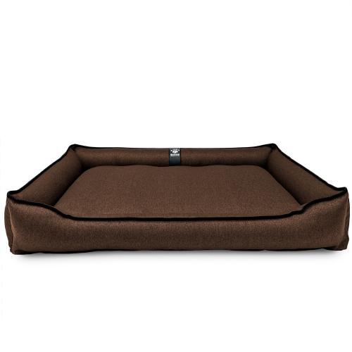 Лежак ліжко для собак всіх порід EGO Bosyak Рогожка XL 105x80 Коричневий (спальне місце для великих собак) Лежак ліжко для собак всіх порід EGO Bosyak Рогожка XL 105x80 Коричневий (спальне місце для великих собак)