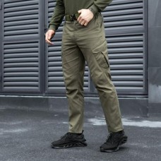 Штани чоловічі тактичні Pobedov Tactical V2 231478 S Хакі (00000005115)
