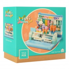 Дитячий конструктор Магазин Bambi M38-B0792 з фігуркою Морозиво