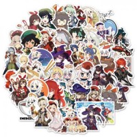 Набір стікерів Геншин Імпакт 50 шт. - GameStyle (12959) Набір стікерів Геншин Імпакт 50 шт. - GameStyle (12959)