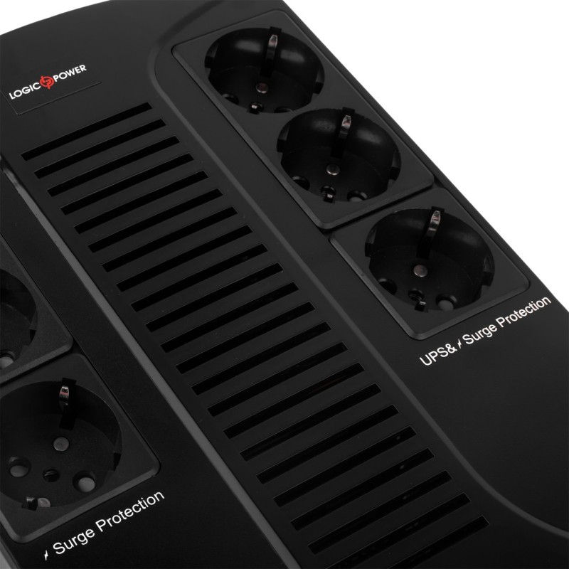 ДБЖ LogicPower LP 650VA-6PS (455Вт) лінійно-інтерактивний