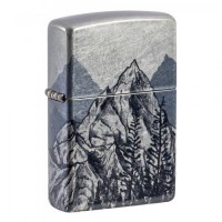 Запальничка бензинова Zippo Mountains Sketch Design 5,6х3,8х1,3 см Різнокольоровий (46280) Запальничка бензинова Zippo Mountains Sketch Design 5,6х3,8х1,3 см Різнокольоровий (46280)