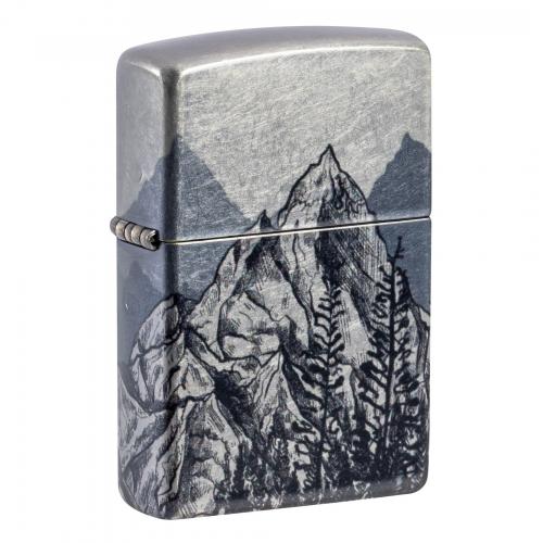 Запальничка бензинова Zippo Mountains Sketch Design 5,6х3,8х1,3 см Різнокольоровий (46280) Запальничка бензинова Zippo Mountains Sketch Design 5,6х3,8х1,3 см Різнокольоровий (46280)