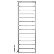 Рушникосушарка електрична Трапеція з полицею П15 500х1500 Deffi Хром EF16 (C.TP.150.50.15.E.C.L.5)