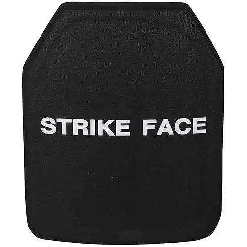 Бронеплити для плитоноски No Brand Strike face 6 клас NIJ IV 2.8 кг 2 шт Чорний (1631050184) Бронеплити для плитоноски No Brand Strike face 6 клас NIJ IV 2.8 кг 2 шт Чорний (1631050184)