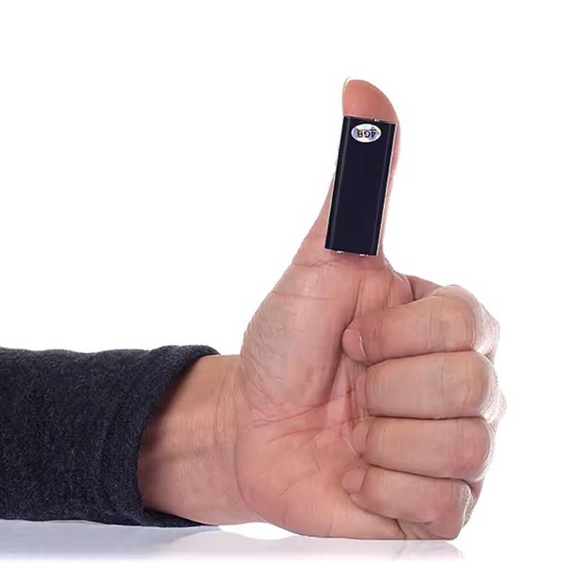 Міні диктофон з активацією голосом Nectronix R01, 32 Гб пам'яті, Mp3, VOR, 8 годин запису