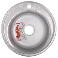 Мийка кухонна ZERIX Z490-06-170MD MICRO DECOR (ZS0556)