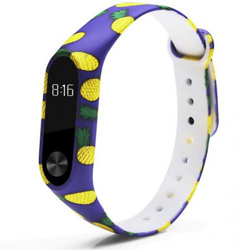 Ремінець Painted Strap для Xiaomi Mi Band 3/4 Pineapple Ремінець Painted Strap для Xiaomi Mi Band 3/4 Pineapple